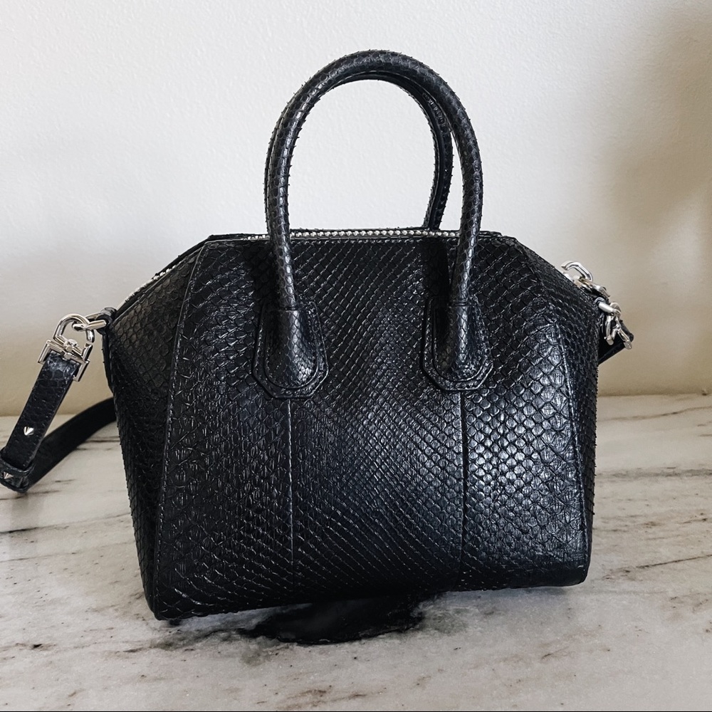 Givenchy Python and Leather Antigona Mini Bag - Picture 6 of 15